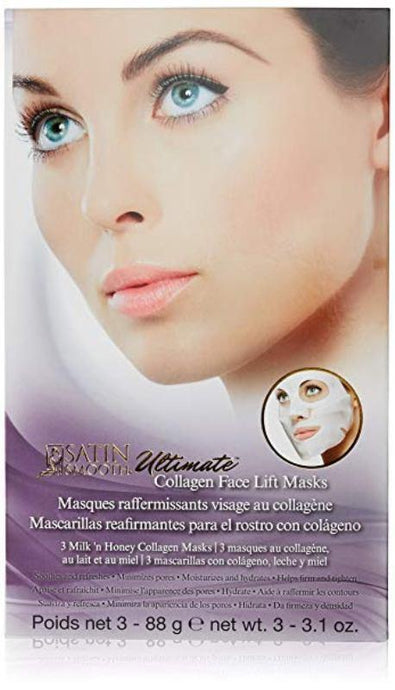 Satin Smooth Ultimate Face Lift Collagen Mask 24 pack*Min order 24pcs - Professional Salon Brands