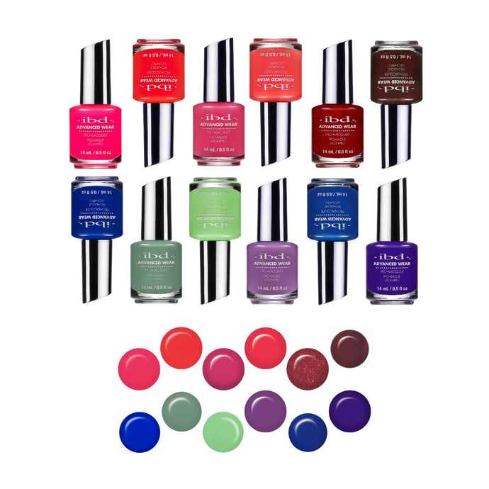 IBD Advanced Wear Lacquer bundle 1 - Professional Salon Brands