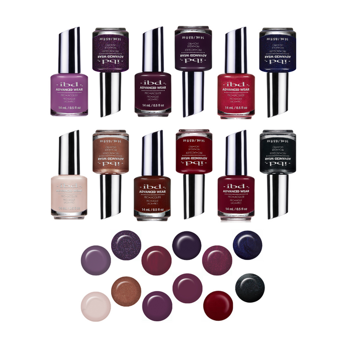 IBD Advanced Wear Lacquer bundle 2 - Professional Salon Brands
