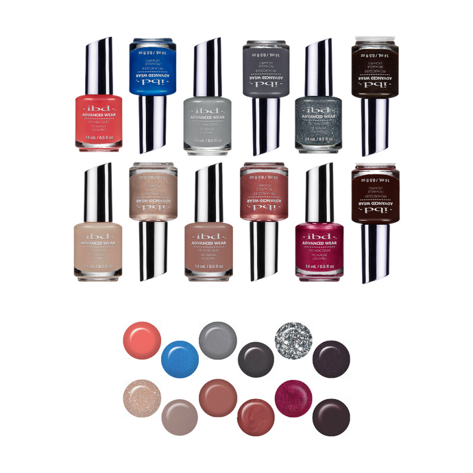 IBD Advanced Wear Lacquer bundle 5 - Professional Salon Brands