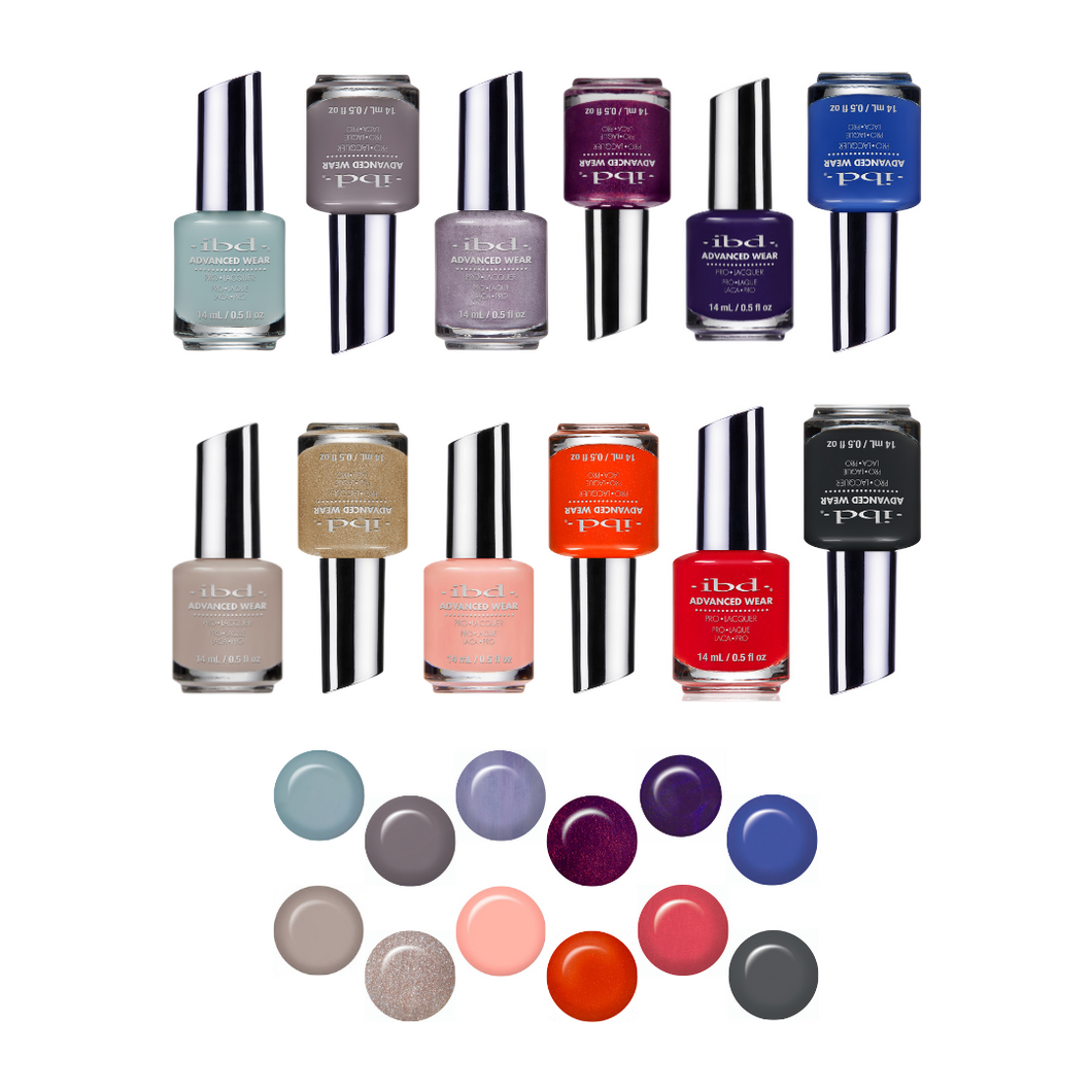 IBD Advanced Wear Lacquer bundle 7 - Professional Salon Brands