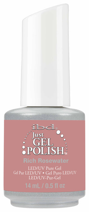 Ibd Just Gel Polish 14ml - Rich Rosewater - Professional Salon Brands