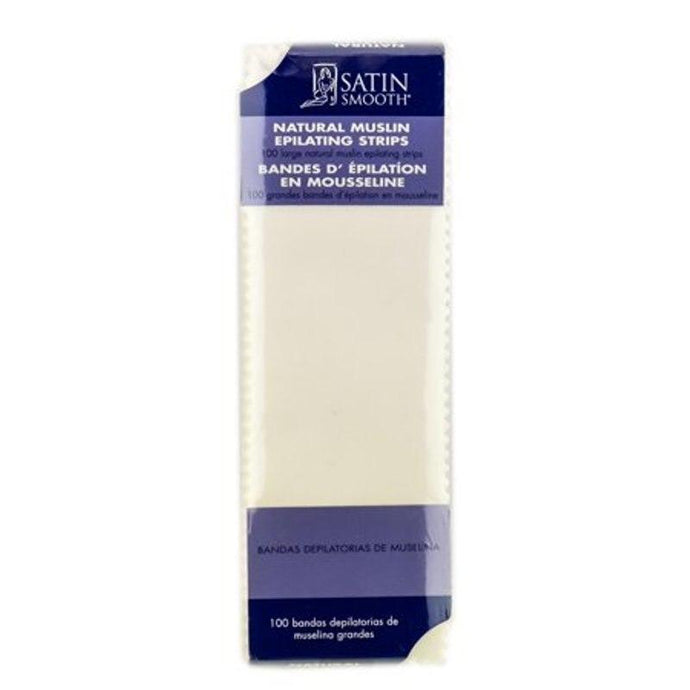 Satin Smooth Large Muslin Epilating Strips 100 pack - Professional Salon Brands