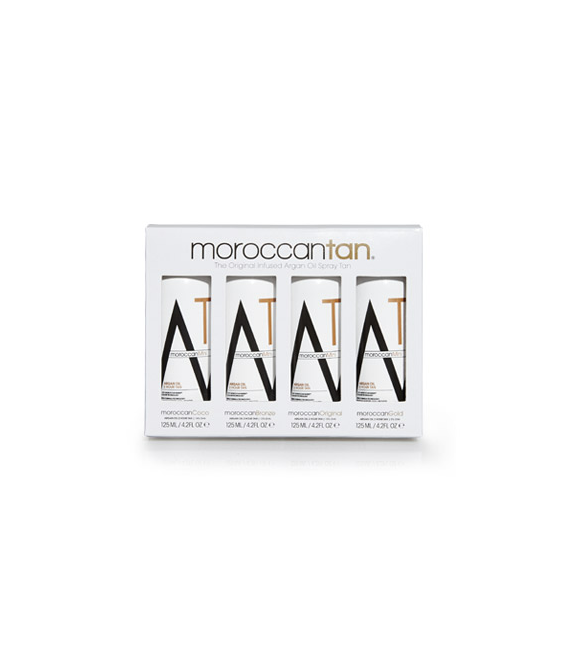 Moroccan Tan Original Collection Sample Pack 4 x 125ml