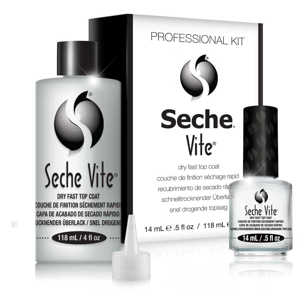 Seche Vite Pro Kit 118ml Refill & 14ml