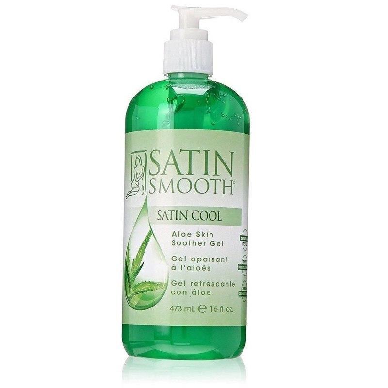 Satin Smooth Satin Cool Aloe Vera Skin Soother Gel 473ml - Professional Salon Brands