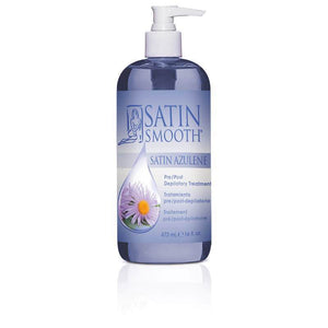 Satin Smooth Satin Azulene Pre/Post Depilatory Treatment 473ml - Professional Salon Brands