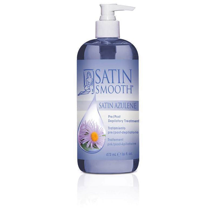 Satin Smooth Satin Azulene Pre/Post Depilatory Treatment 473ml - Professional Salon Brands