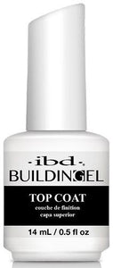 ibd Builder Gel Bottle -  Top Coat 14ml - Professional Salon Brands