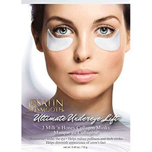 Satin Smooth Ultimate Undereye Lift Collagen Mask 3 pack - Professional Salon Brands