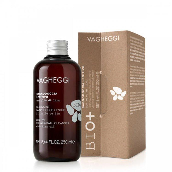 Vagheggi BIO+ Lenitive Shower Bath Cleanser 250ml - Professional Salon Brands