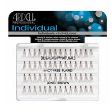 Load image into Gallery viewer, Ardell Lashes Flared Knot-Free Individuals - Long Brown - Professional Salon Brands

