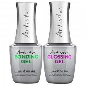 Artistic Bonding and Glossing Gel Duo Pack - Professional Salon Brands