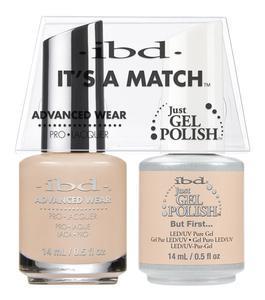 ibd Gel Polish & Lacquer Duo - But First - Professional Salon Brands