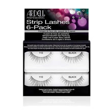 Load image into Gallery viewer, Ardell Lashes Natural Lash 110 Black 6pk - Professional Salon Brands

