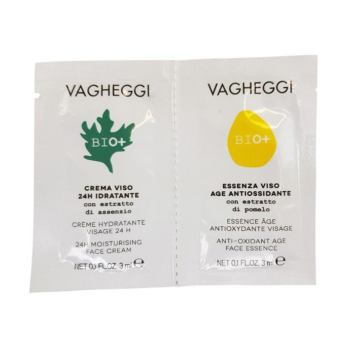 Vagheggi BIO+ Anti-Oxidant Essence and 24Hr Face Cream Sample 6ml - Professional Salon Brands