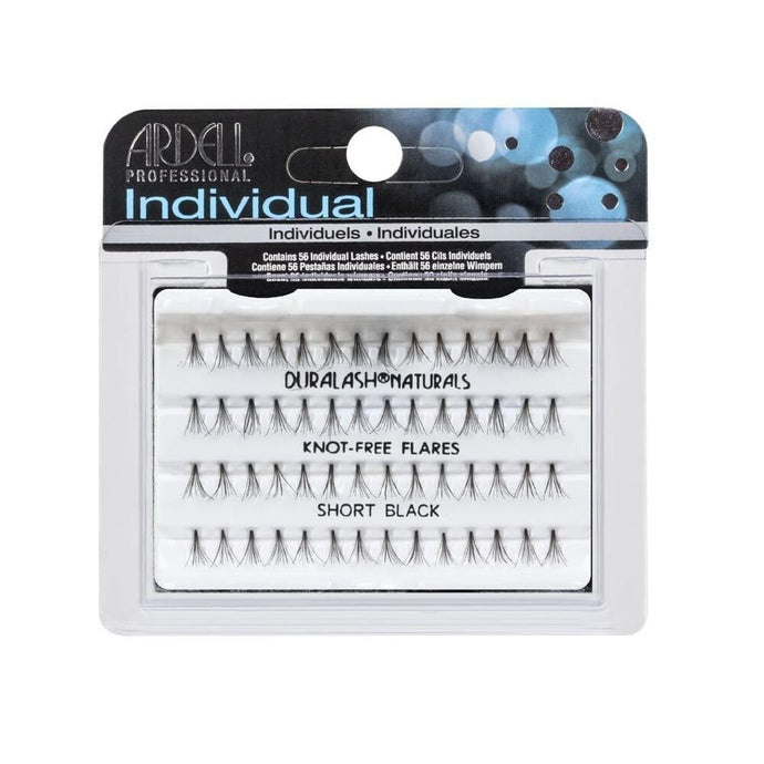 Ardell Lashes Duralash Individual Naturals Knot-Free - Short Black - Professional Salon Brands