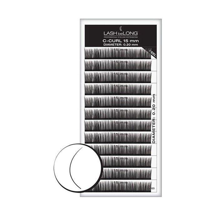 LASH beLONG C-Curl Lashes Variety Pack - Professional Salon Brands