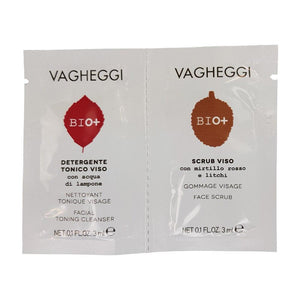 Vagheggi BIO+ Facial Toning Cleanser and Face Scrub Sample 6ml - Professional Salon Brands