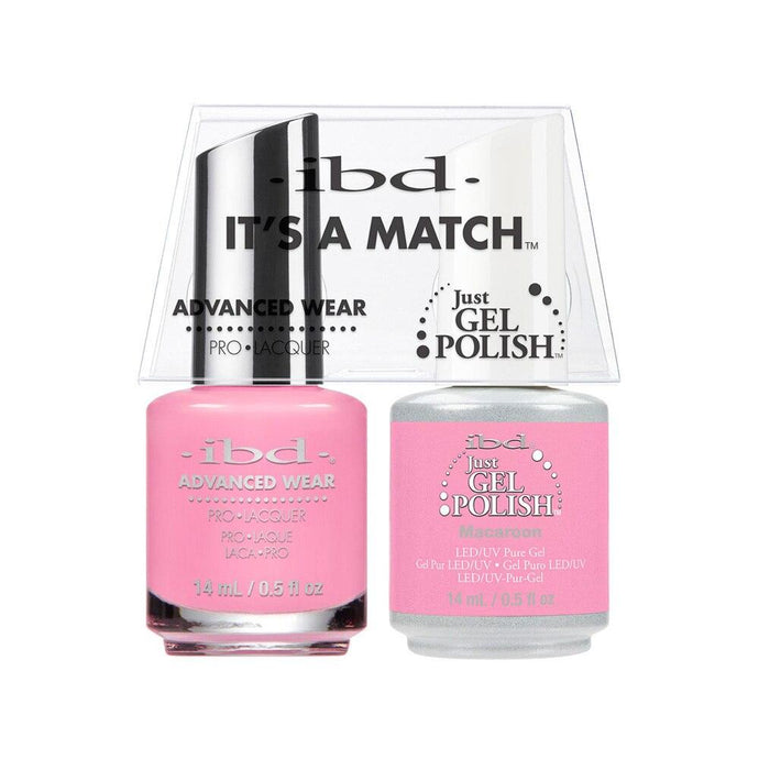 ibd Gel Polish & Lacquer Duo - Macaroon - Professional Salon Brands