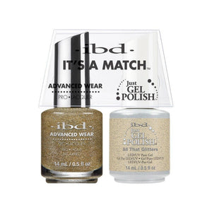 ibd Gel Polish & Lacquer Duo - All That Glitters - Professional Salon Brands