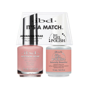 ibd Gel Polish & Lacquer Duo - Naturally Beautiful - Professional Salon Brands