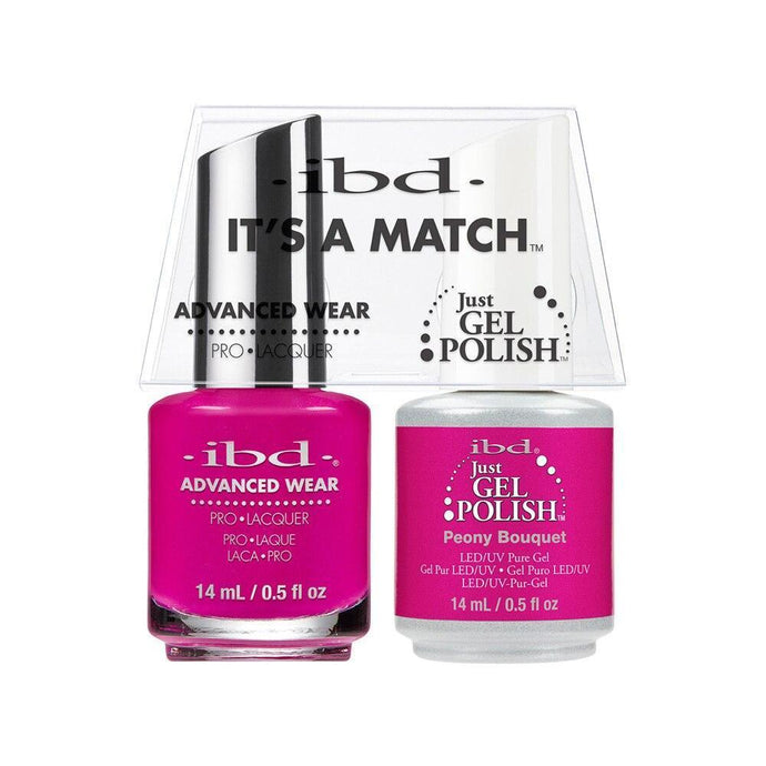 ibd Gel Polish & Lacquer Duo - Peony Bouquet - Professional Salon Brands