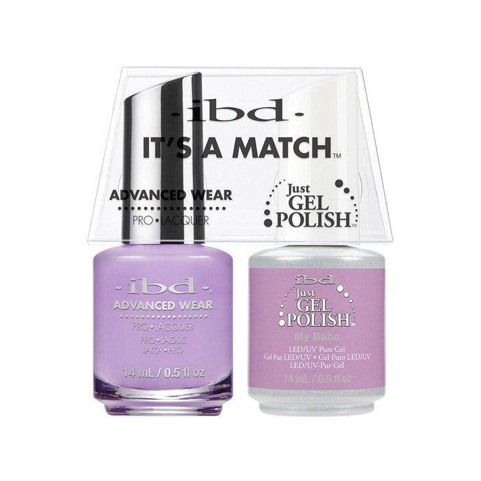 ibd Gel Polish & Lacquer Duo - My Babe - Professional Salon Brands