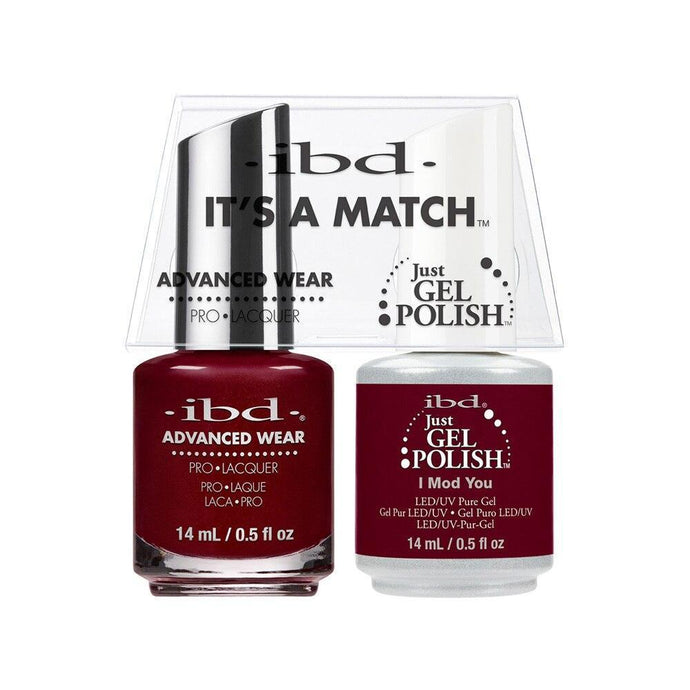 ibd Gel Polish & Lacquer Duo - I Mod You - Professional Salon Brands