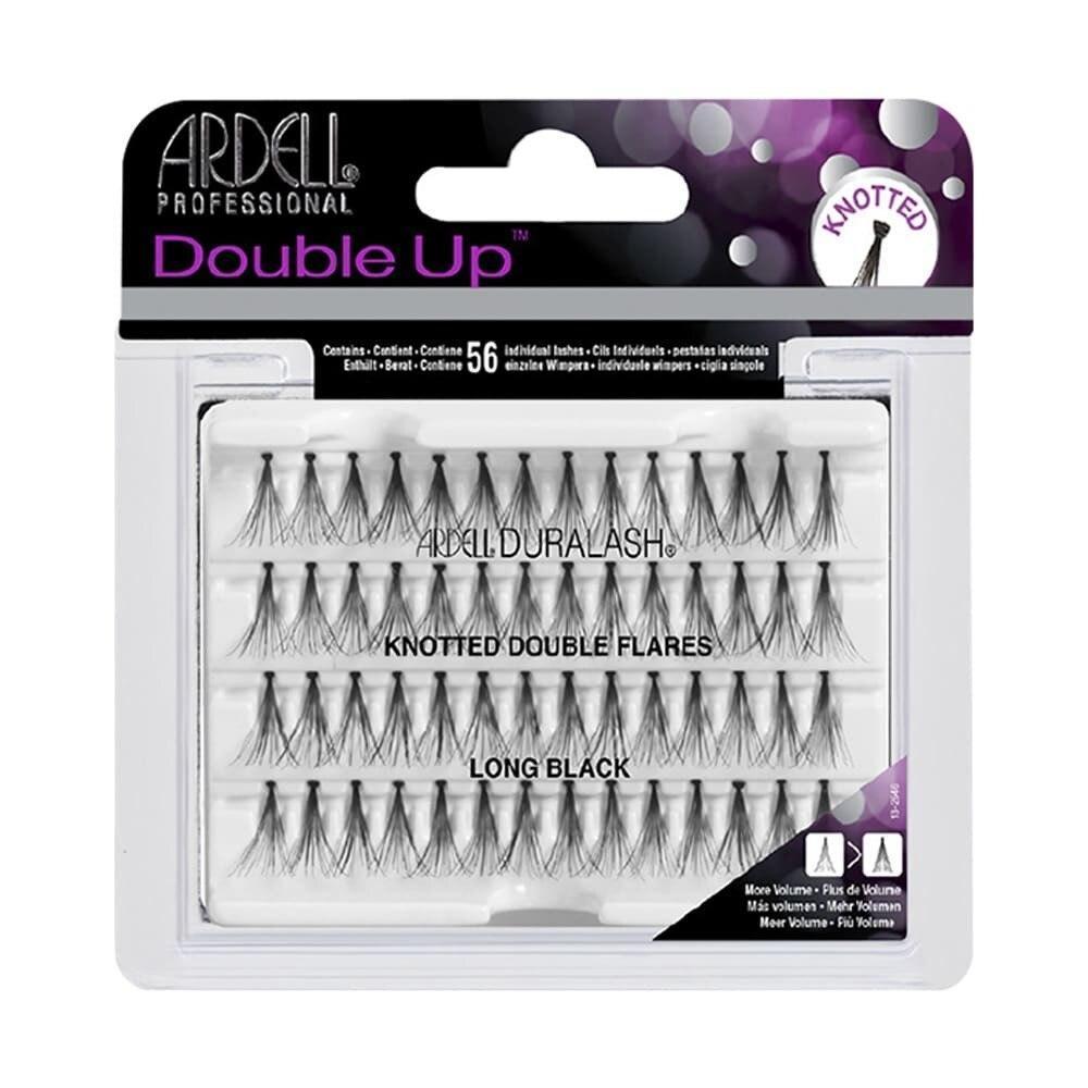 Ardell Lashes Double Individuals Knotted - Long Black - Professional Salon Brands