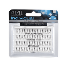 Load image into Gallery viewer, Ardell Lashes Flared Knot-Free Individuals - Long Black - Professional Salon Brands
