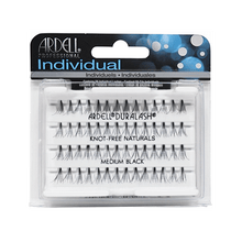 Load image into Gallery viewer, Ardell Lashes Flared Knot-Free Individuals - Medium Black - Professional Salon Brands
