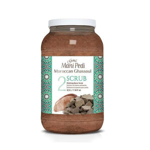 Gena Pedi Spa Moroccan Ghassoul Purifying Spice Scrub 3.5L - Professional Salon Brands