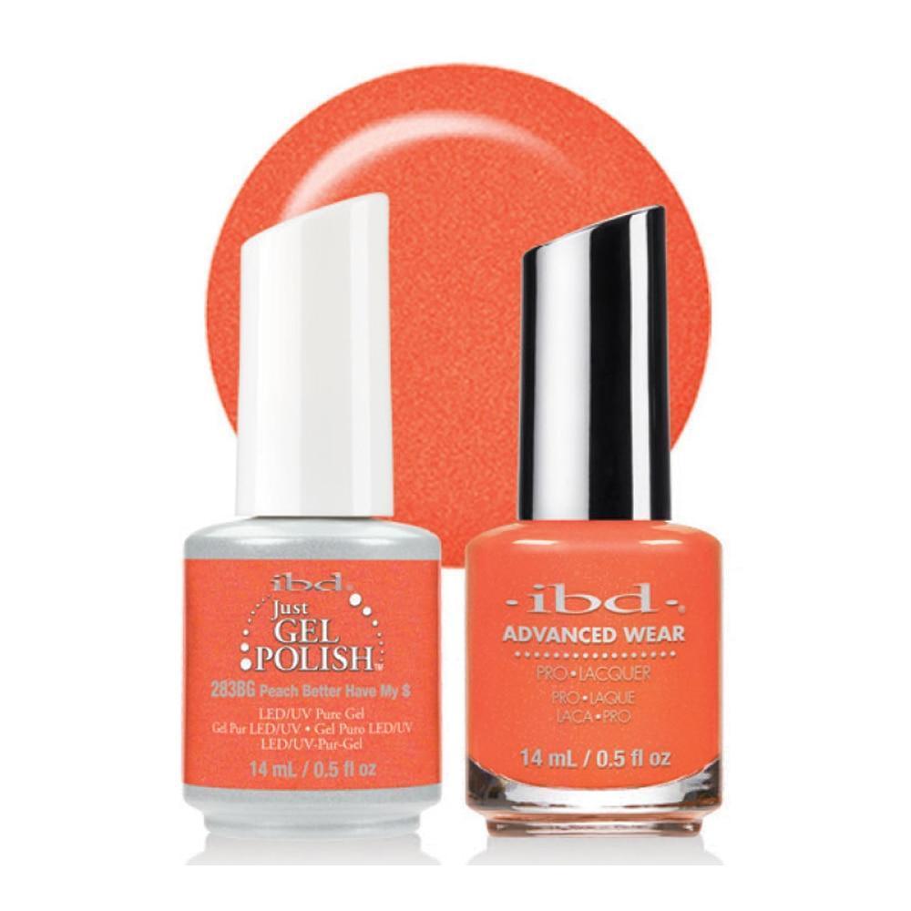 ibd Gel Polish & Lacquer Duo - Peach Better Have My $ - Professional Salon Brands