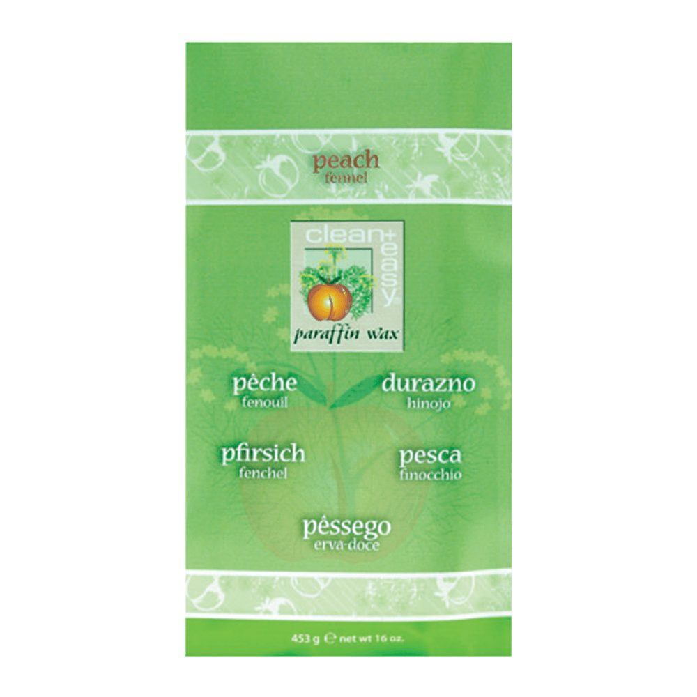 Clean & Easy Peach & Juniper Paraffin 453g - Professional Salon Brands