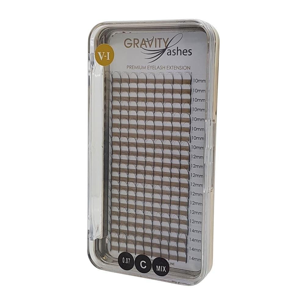 Gravity Lashes Pre-made 5D Cluster Lash Tray - Professional Salon Brands