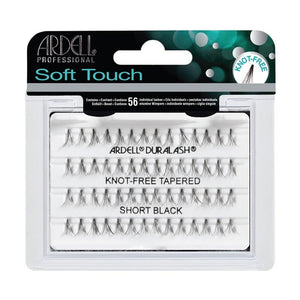 Ardell Lashes Soft Touch Individuals Knot-Free - Short Black - Professional Salon Brands
