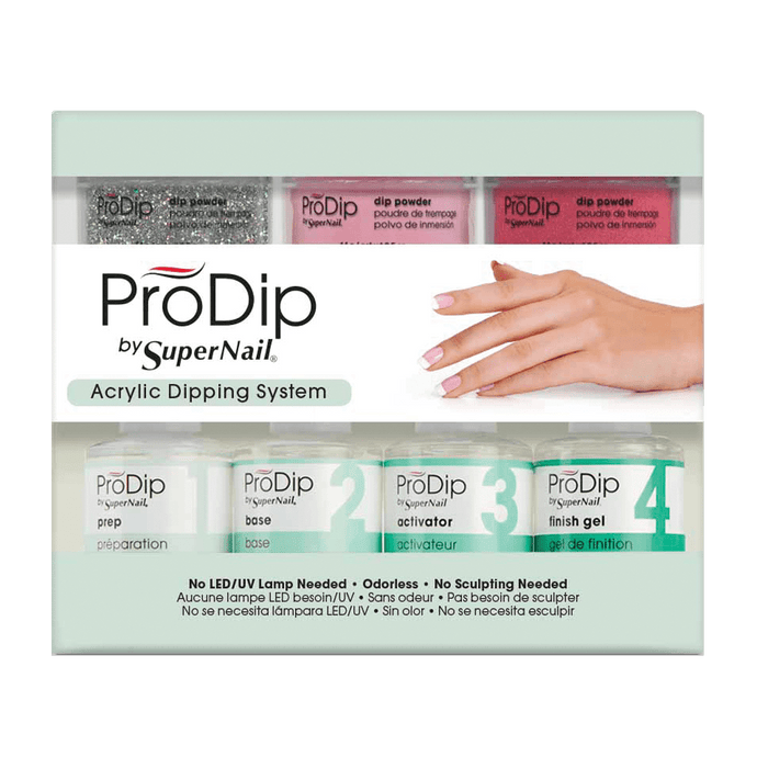 ProDip Acrylic Dipping System Starter Kit 11Pc - Professional Salon Brands