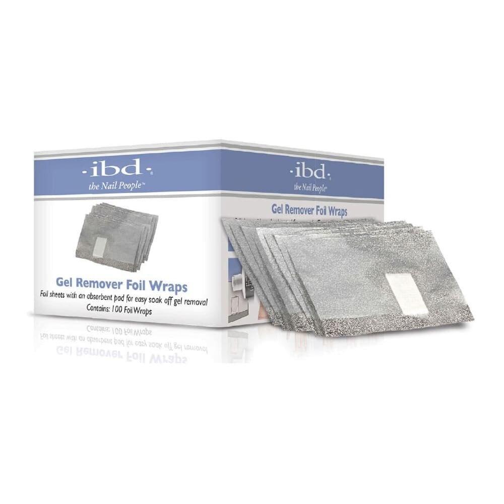 ibd Gel Remover Foil Wraps - Professional Salon Brands