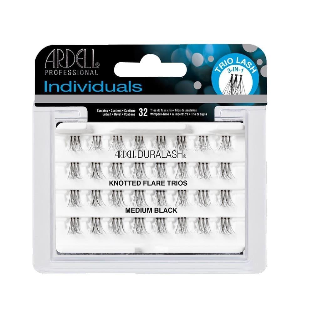 Ardell Lashes Trio Individuals - Medium Black - Professional Salon Brands