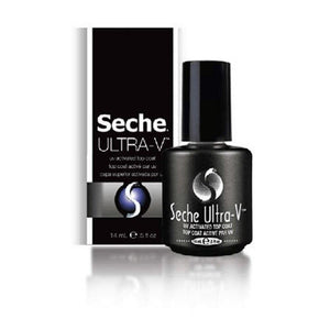 Seche Ultra V UV Top Coat 14ml - Professional Salon Brands