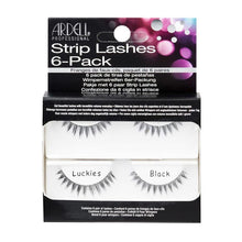 Load image into Gallery viewer, Ardell Lashes Invisibands Luckies Black 6pk - Professional Salon Brands
