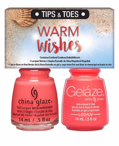 China Glaze Gelaze Gel & Lacquer Duo - Warm Wishes - Professional Salon Brands
