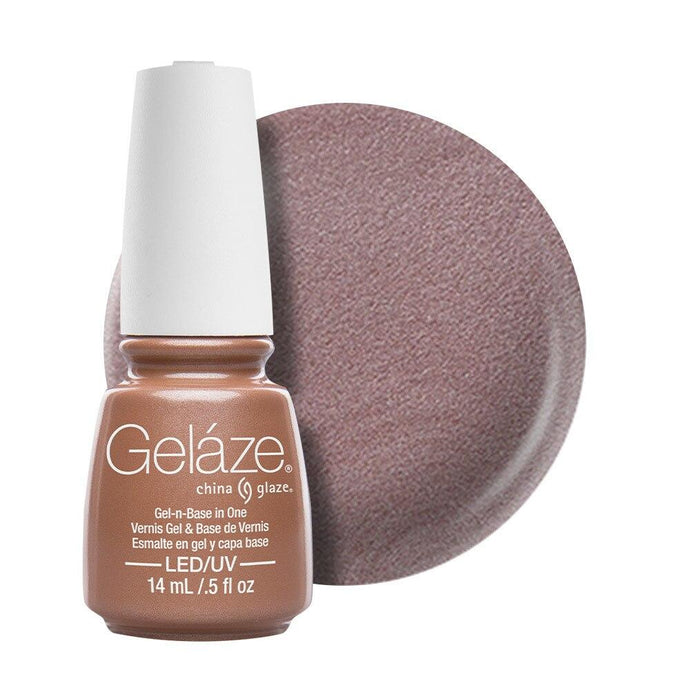 China Glaze Gelaze Gel & Base 14ml - Camisole - Professional Salon Brands