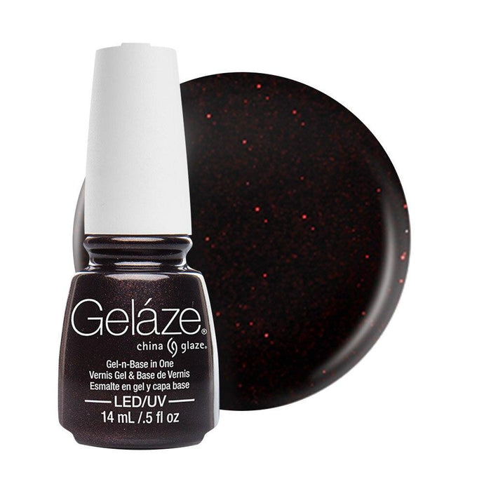 China Glaze Gelaze Gel & Base 14ml - Lubu Heels - Professional Salon Brands