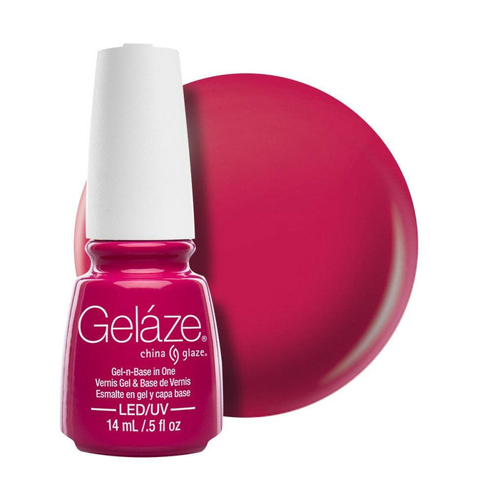 China Glaze Gelaze Gel & Base 14ml - Make An Entrance - Professional Salon Brands