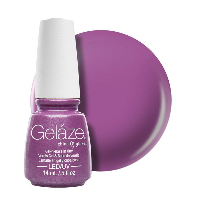 China Glaze Gelaze Gel & Base 14ml - Spontaneous - Professional Salon Brands
