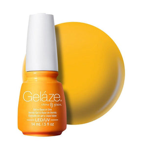 China Glaze Gelaze Gel & Base 14ml - Sun Worshiper - Professional Salon Brands