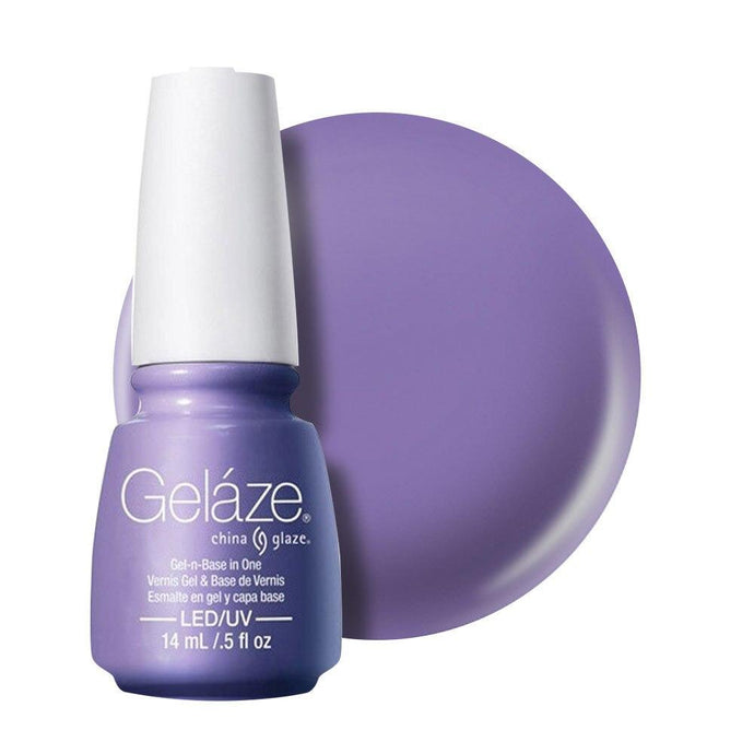 China Glaze Gelaze Gel & Base 14ml - Tart-y For The Party - Professional Salon Brands