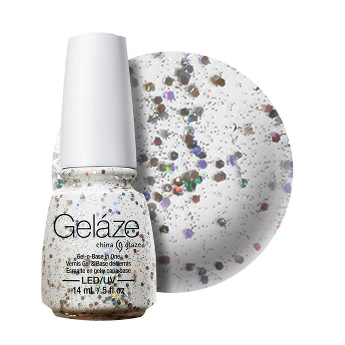 China Glaze Gelaze Gel & Base 14ml - Techno - Professional Salon Brands